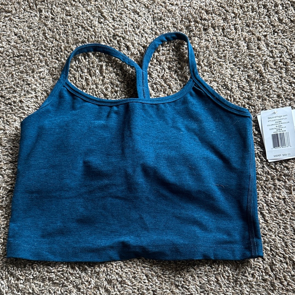 Beyond Yoga blue Tank Top